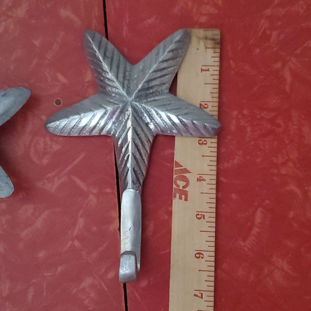 Starfish Shell Wall Hooks Set of 4 - Picture 8 of 10